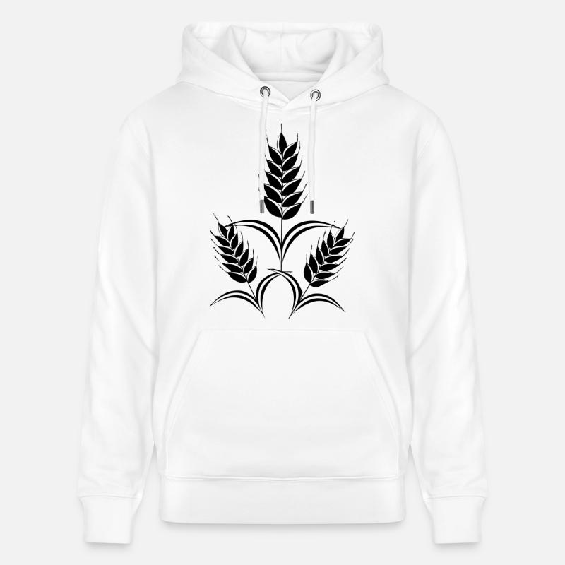 3 épis de maïs - Sweat à capuche bio CRUISER Stanley/Stella Unisexe - blanc