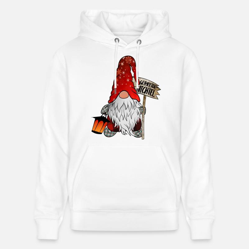 Lutin vacciné - Sweat à capuche bio CRUISER Stanley/Stella Unisexe - blanc
