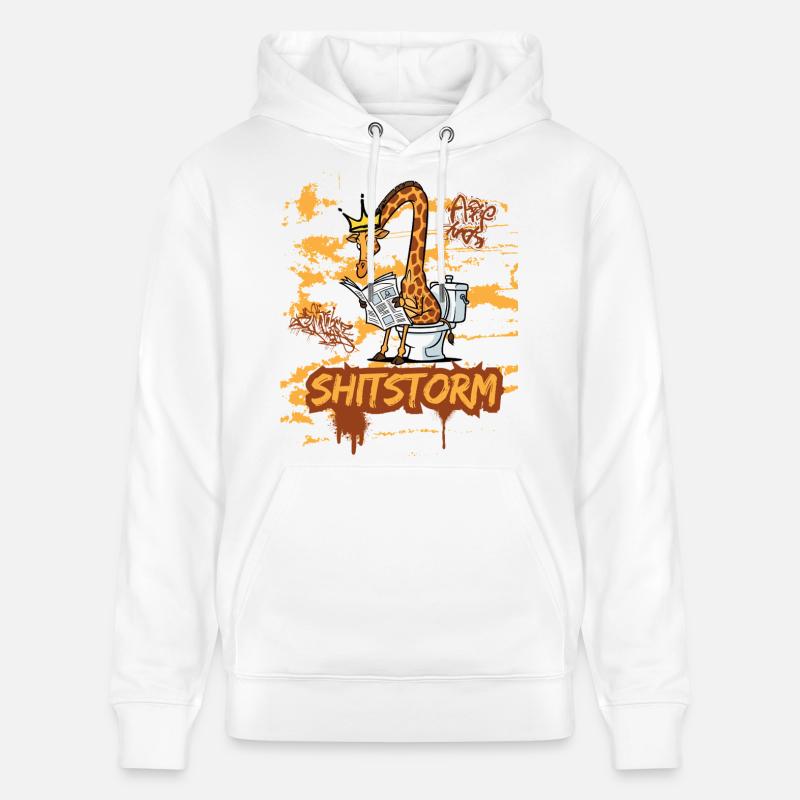 Tempête de - Sweat à capuche bio CRUISER Stanley/Stella Unisexe - blanc
