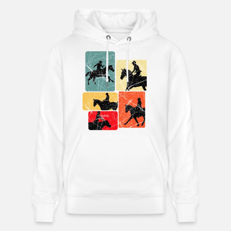 Cavalier Cavalier - Sweat à capuche bio CRUISER Stanley/Stella Unisexe - blanc