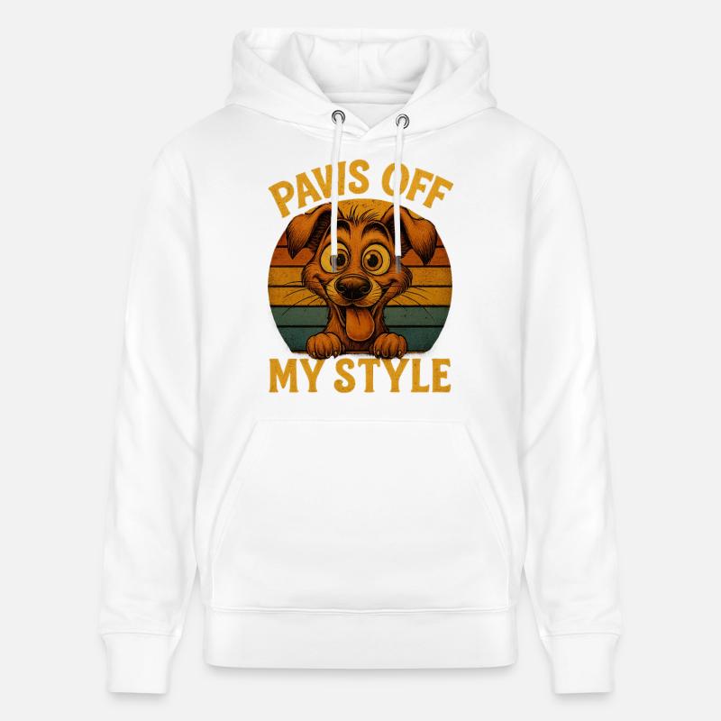 Pas de mon style - Sweat à capuche bio CRUISER Stanley/Stella Unisexe - blanc