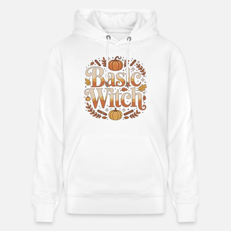 Witchcraft Basic Witch Enchanted Tarot Reading - Stanley/Stella CRUISER Unisex Organic Hoodie - white