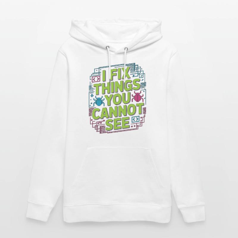Game Developer I Fix Things Software Developer Stanley/Stella Unisex Bio-Hoodie CRUISER 