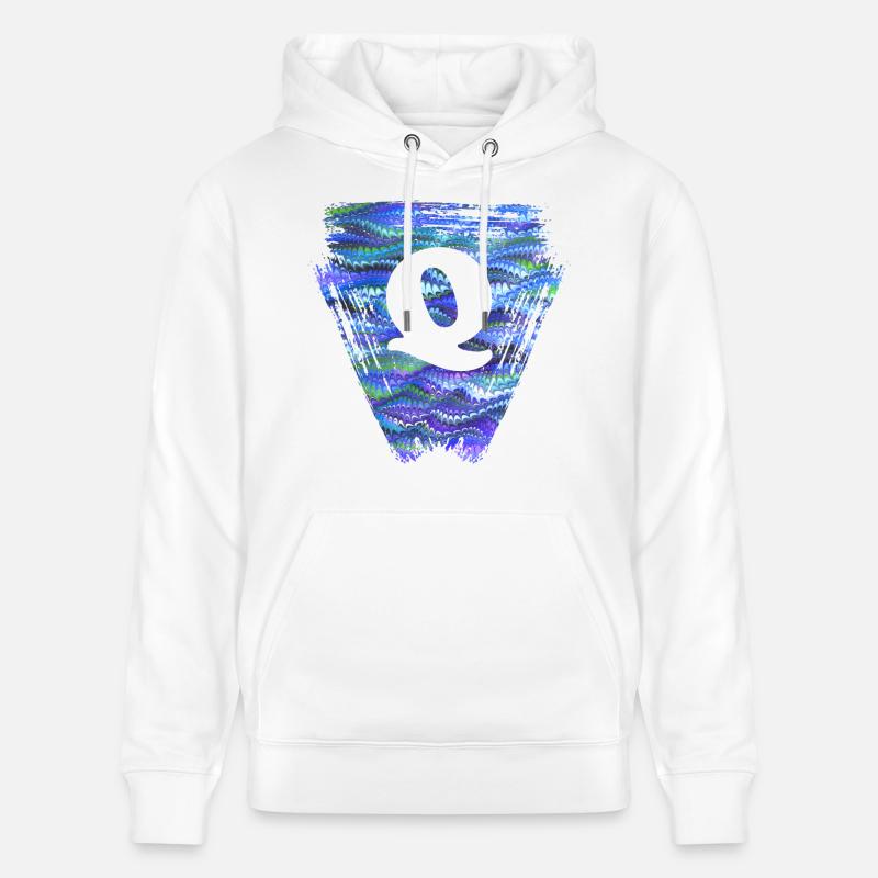 Triangle E 103 Q - Sweat à capuche bio CRUISER Stanley/Stella Unisexe - blanc