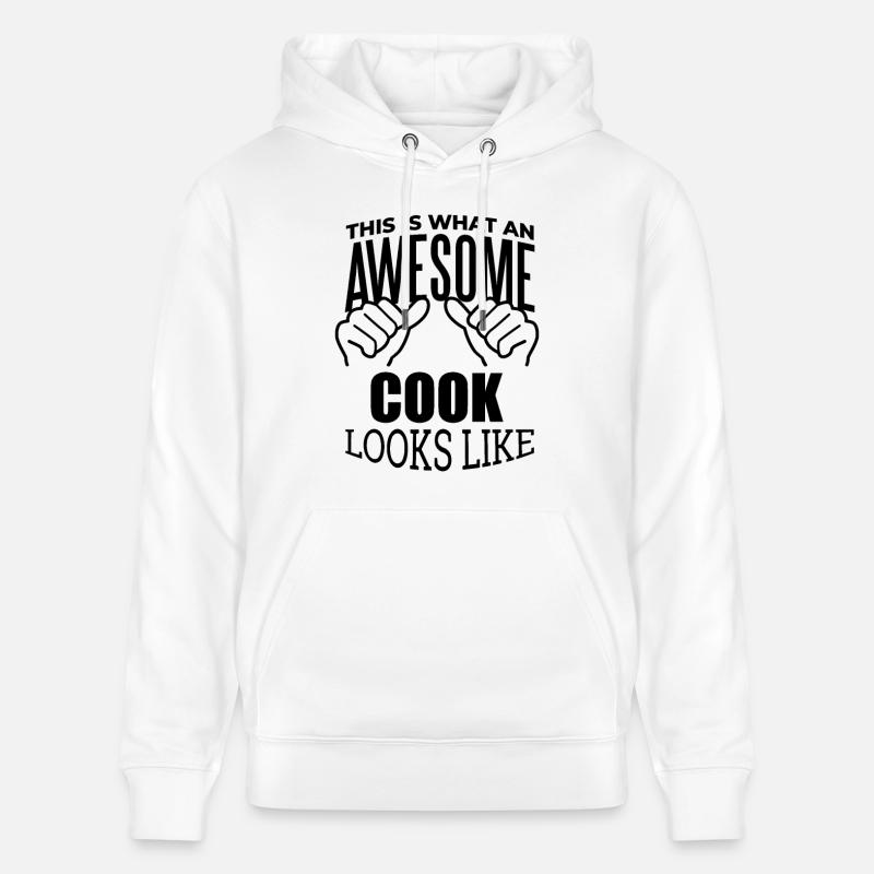 cuire - Sweat à capuche bio CRUISER Stanley/Stella Unisexe - blanc