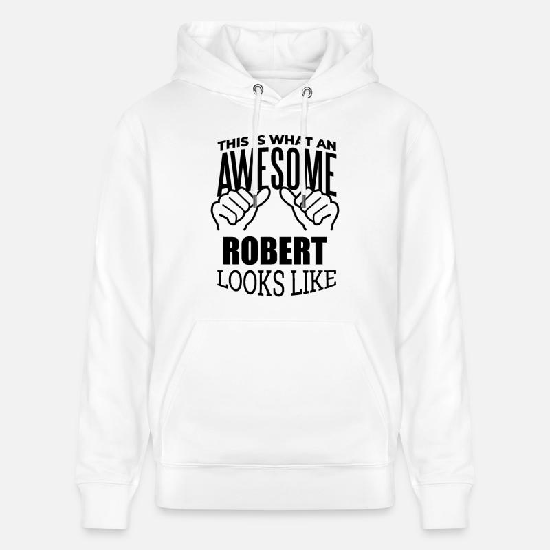 Robert - Sweat à capuche bio CRUISER Stanley/Stella Unisexe - blanc