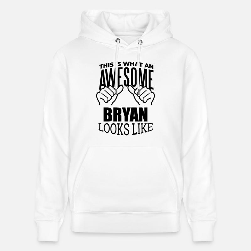 Bryan - Sweat à capuche bio CRUISER Stanley/Stella Unisexe - blanc