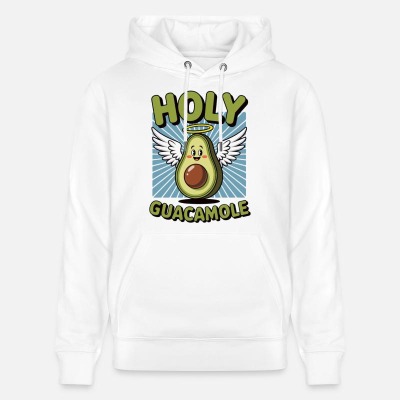 Guacamole sacré - Sweat à capuche bio CRUISER Stanley/Stella Unisexe - blanc