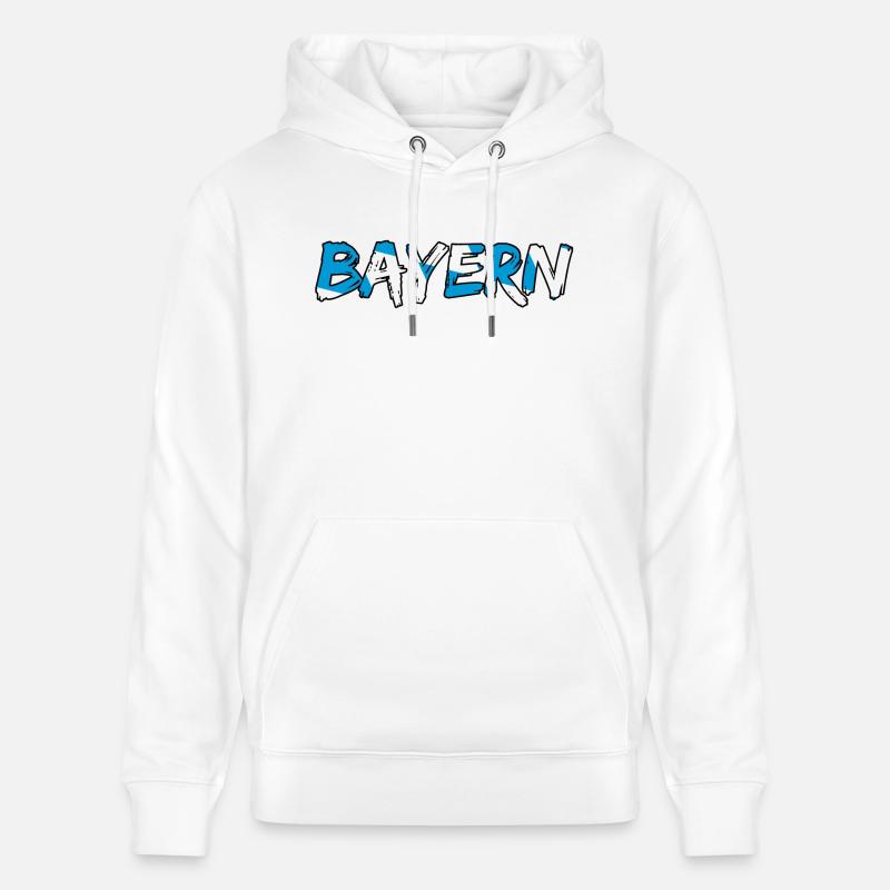 Inscription de Bavière - Sweat à capuche bio CRUISER Stanley/Stella Unisexe - blanc