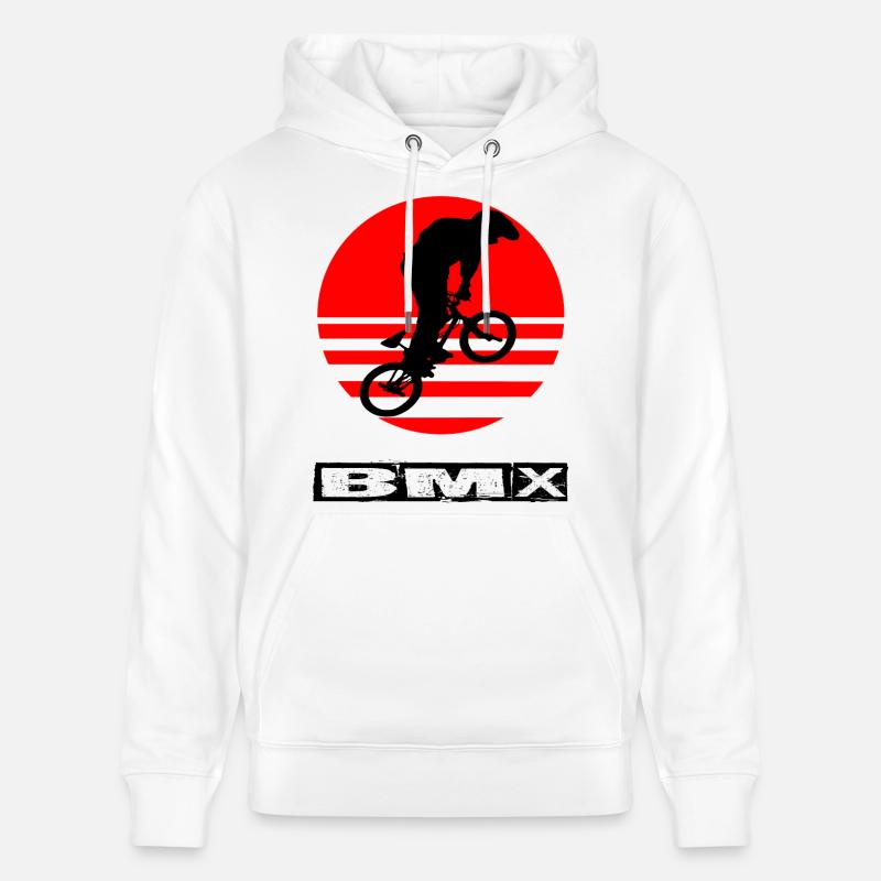 BMX - Sweat à capuche bio CRUISER Stanley/Stella Unisexe - blanc