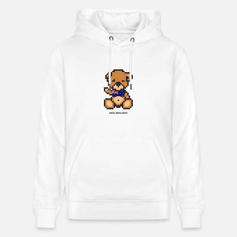 Pixel Bear New Zealand - Sweat à capuche bio CRUISER Stanley/Stella Unisexe - blanc
