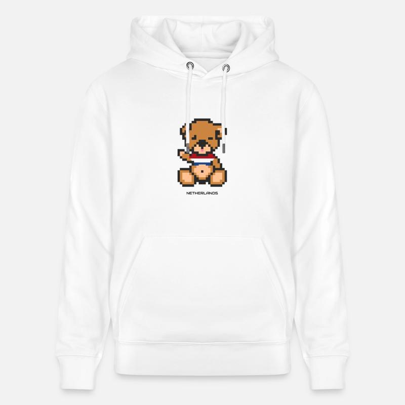 Pixel Bear Netherlands - Sweat à capuche bio CRUISER Stanley/Stella Unisexe - blanc