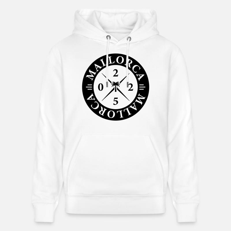 Majorque 2025 - Sweat à capuche bio CRUISER Stanley/Stella Unisexe - blanc
