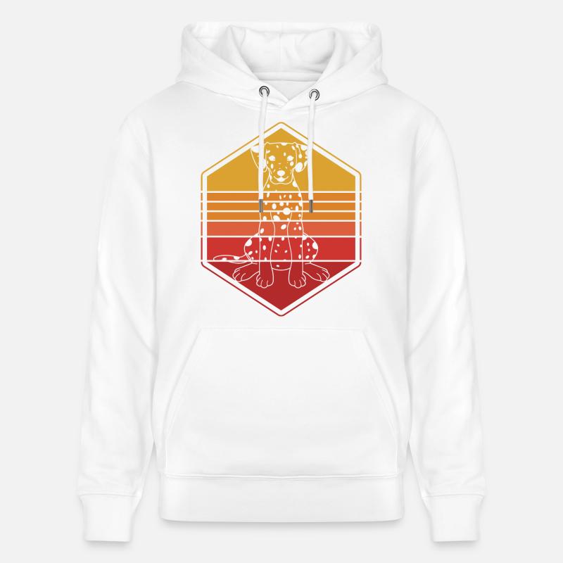 Dalmate - Sweat à capuche bio CRUISER Stanley/Stella Unisexe - blanc