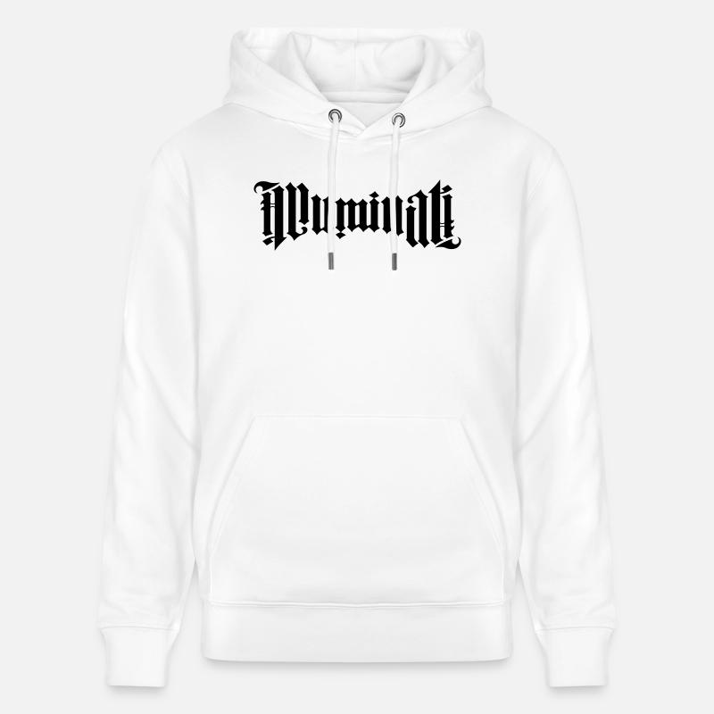 ILLUMINATI - Sweat à capuche bio CRUISER Stanley/Stella Unisexe - blanc