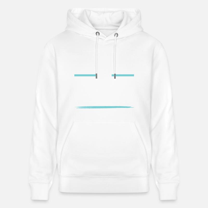 Équipe de fléchettes - Sweat à capuche bio CRUISER Stanley/Stella Unisexe - blanc