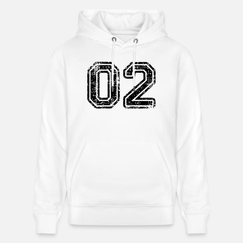 02 - Sweat à capuche bio CRUISER Stanley/Stella Unisexe - blanc
