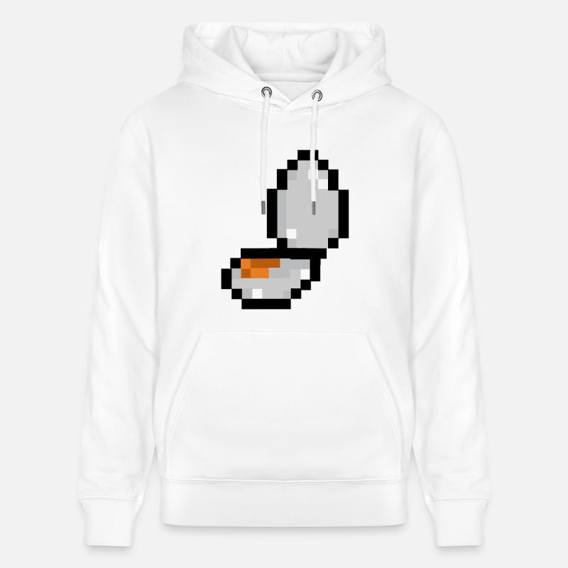 Pixel-Ei - Stanley/Stella Unisex Bio-Hoodie CRUISER - Weiß