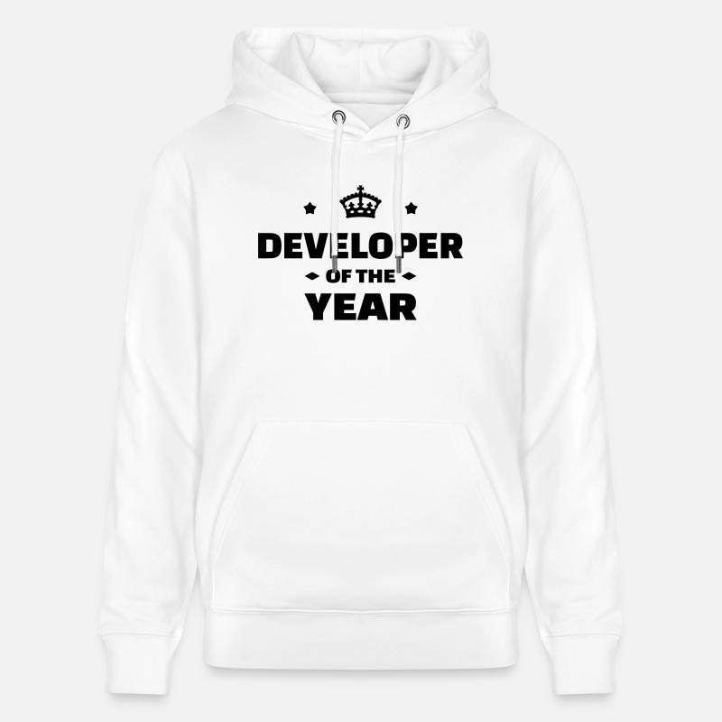 Entwickler / Informatiker / Programmierer / - Stanley/Stella Unisex Bio-Hoodie CRUISER  - Weiß