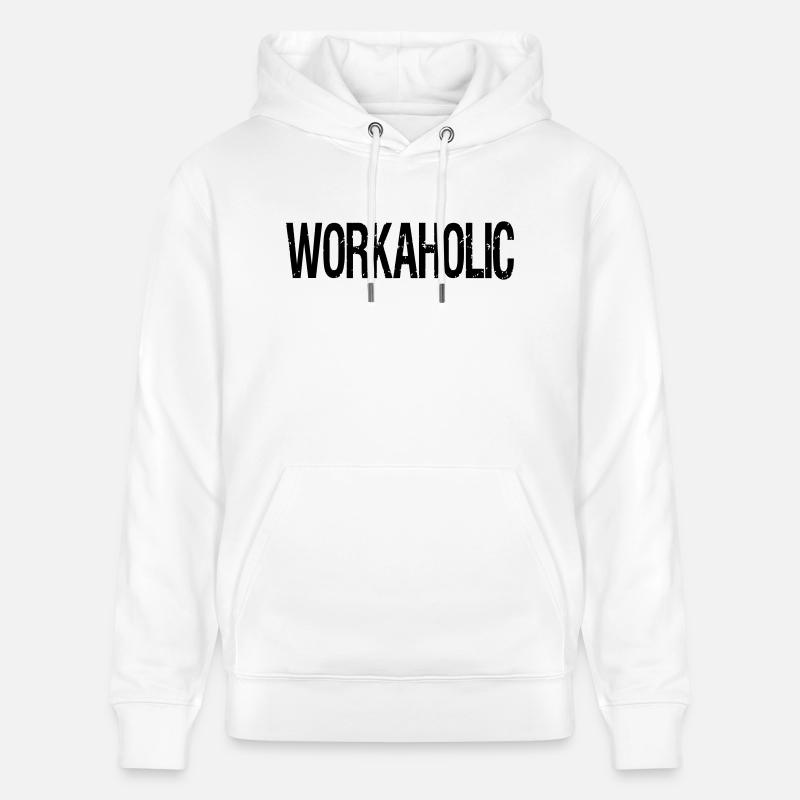 bourreau de travail - Sweat à capuche bio CRUISER Stanley/Stella Unisexe - blanc