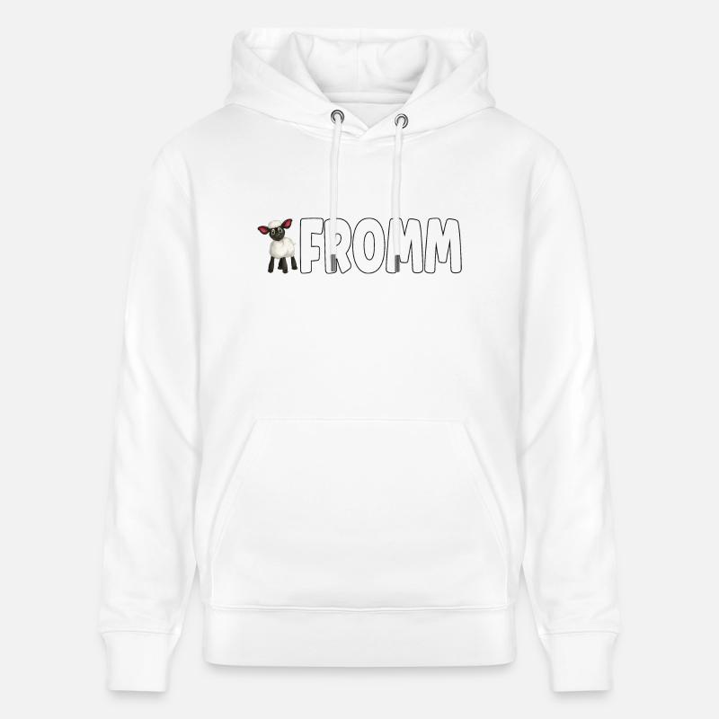 Lammfromm - Vous êtes innocent. TOUJOURS! - Sweat à capuche bio CRUISER Stanley/Stella Unisexe - blanc