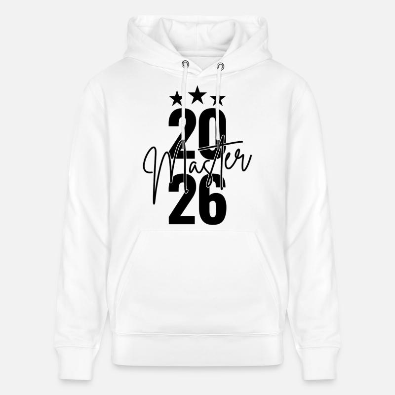 Master 2026 - Sweat à capuche bio CRUISER Stanley/Stella Unisexe - blanc