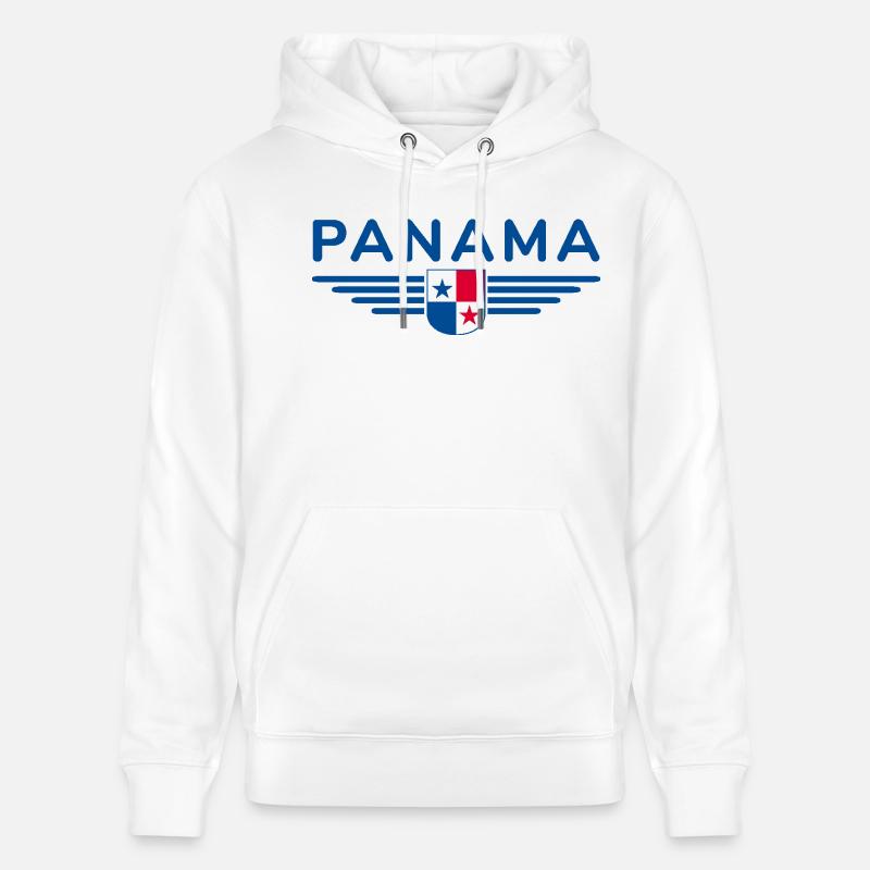 Conception du t-shirt Panama - Sweat à capuche bio CRUISER Stanley/Stella Unisexe - blanc