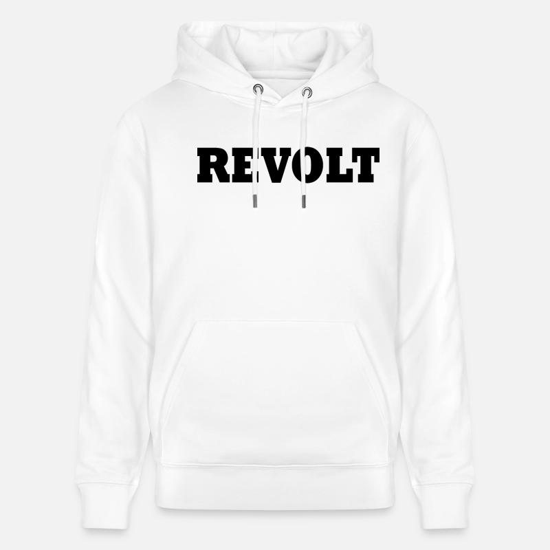 Revolt - Sweat à capuche bio CRUISER Stanley/Stella Unisexe - blanc