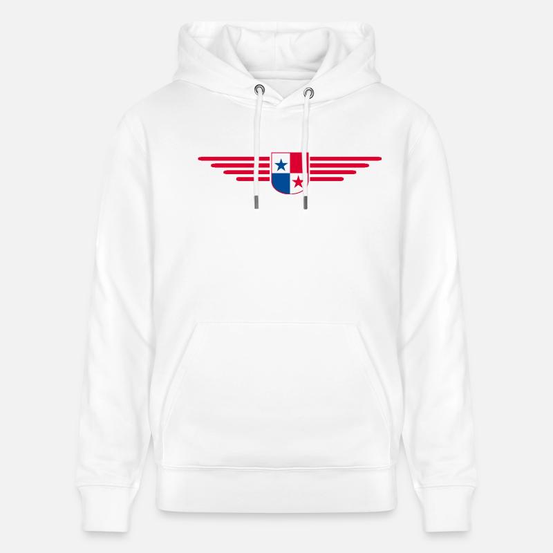 Conception du t-shirt Panama - Sweat à capuche bio CRUISER Stanley/Stella Unisexe - blanc
