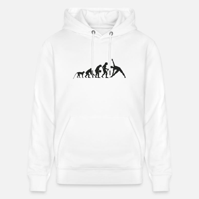 Evolution Yoga - Sweat à capuche bio CRUISER Stanley/Stella Unisexe - blanc