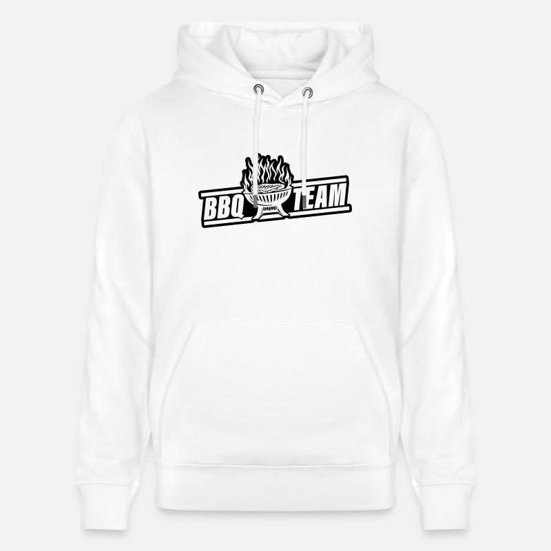 Barbecue Grill Bbq Team - Sweat à capuche bio CRUISER Stanley/Stella Unisexe - blanc