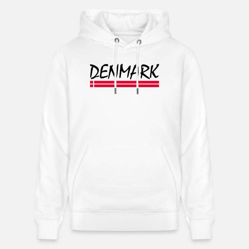 Denmark - Sweat à capuche bio CRUISER Stanley/Stella Unisexe - blanc
