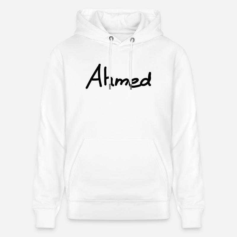 Ahmed - Sweat à capuche bio CRUISER Stanley/Stella Unisexe - blanc