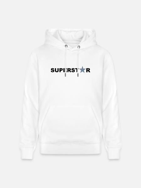 Superstar - Stanley/Stella CRUISER Unisex Organic Hoodie - white