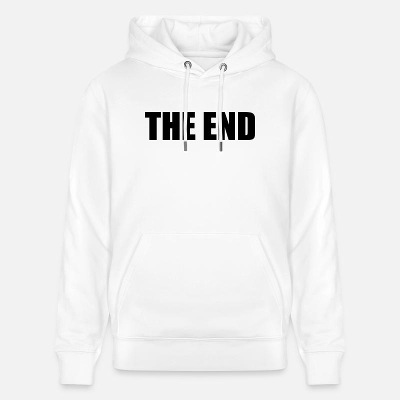 The end - Sweat à capuche bio CRUISER Stanley/Stella Unisexe - blanc