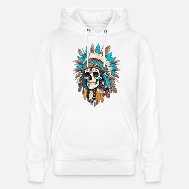 Chef des chefs - Sweat à capuche bio CRUISER Stanley/Stella Unisexe - blanc
