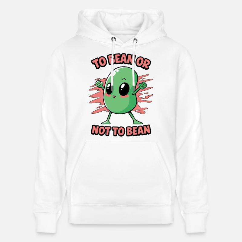 Bohne oder nicht Bohne - Stanley/Stella Unisex Bio-Hoodie CRUISER  - Weiß