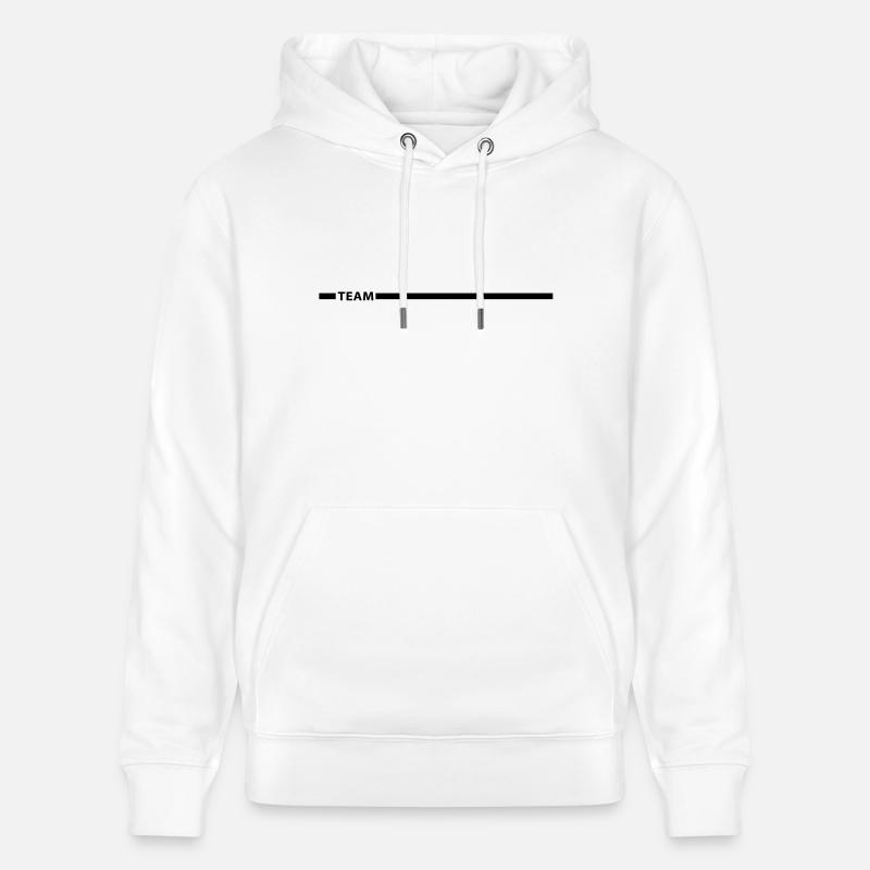 team_f1 - Sweat à capuche bio CRUISER Stanley/Stella Unisexe - blanc
