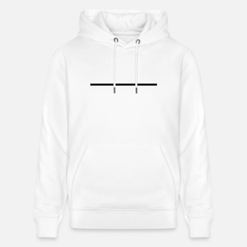 linie_f1 - Sweat à capuche bio CRUISER Stanley/Stella Unisexe - blanc