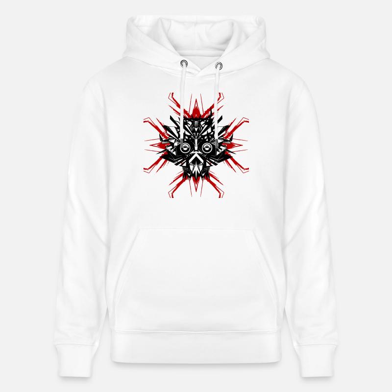 TECHNO - Sweat à capuche bio CRUISER Stanley/Stella Unisexe - blanc