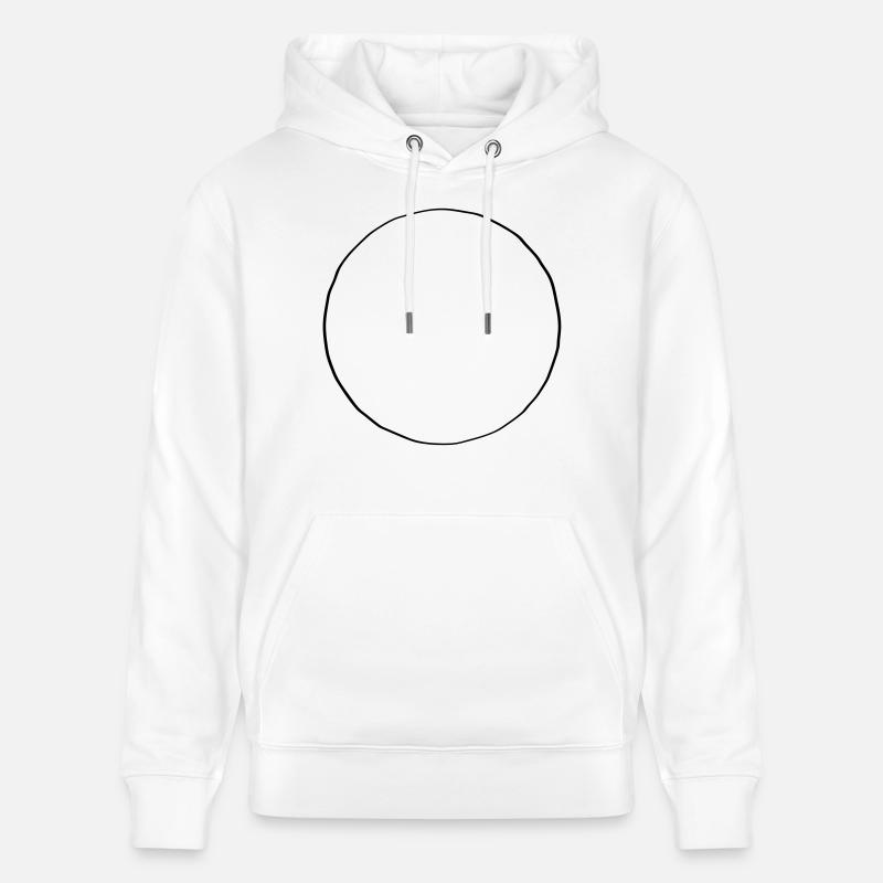 Cercle de hipster - Sweat à capuche bio CRUISER Stanley/Stella Unisexe - blanc