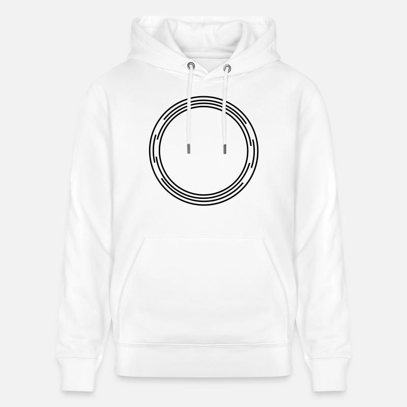 BLASONS ROND 8 TSC - Sweat à capuche bio CRUISER Stanley/Stella Unisexe - blanc
