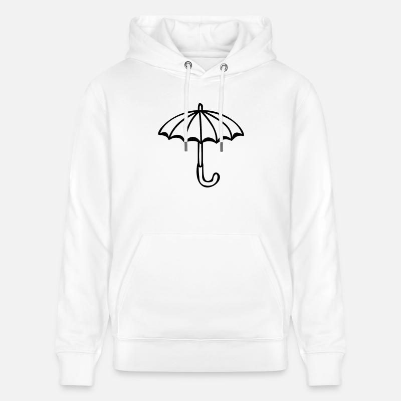 Regenschirm - Stanley/Stella Unisex Bio-Hoodie CRUISER - Weiß