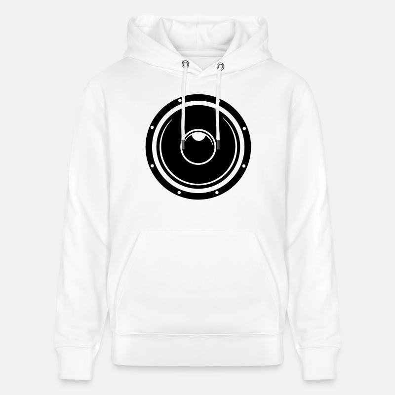 Basse Box - Sweat à capuche bio CRUISER Stanley/Stella Unisexe - blanc