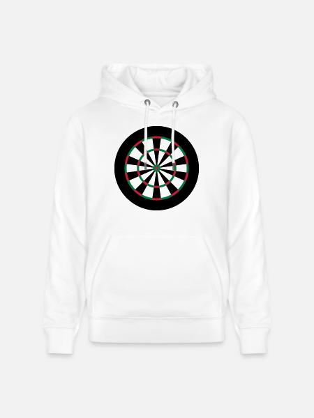 Dart Board - Stanley/Stella Unisex Bio-Hoodie CRUISER  - Weiß