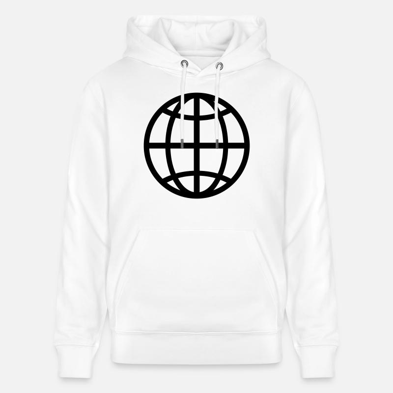 Globus - Stanley/Stella Unisex Bio-Hoodie CRUISER  - Weiß