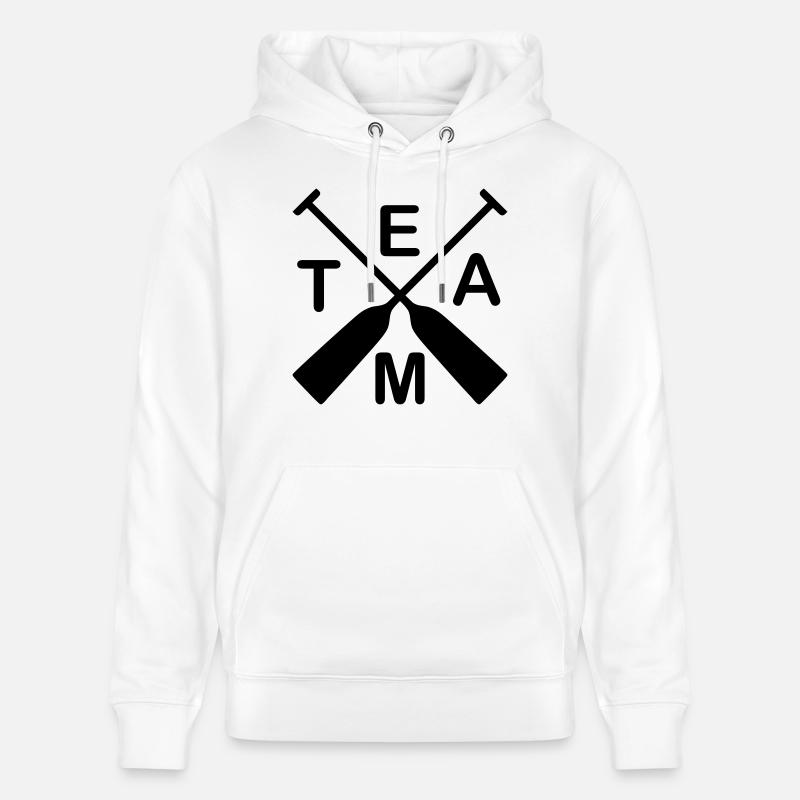 Drachenboot Team 1c - Stanley/Stella Unisex Bio-Hoodie CRUISER  - Weiß