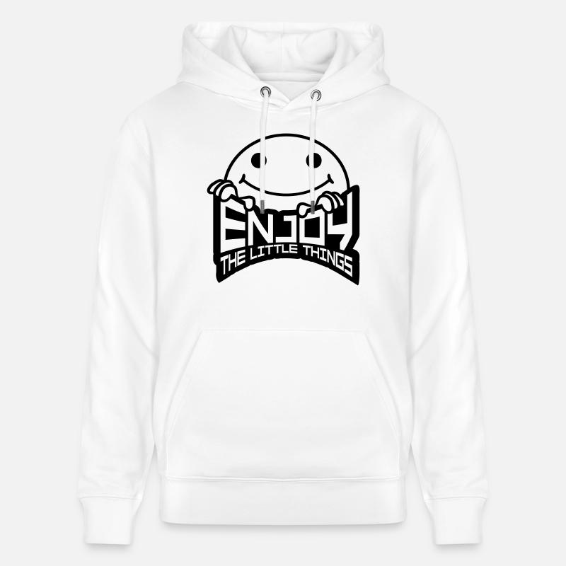 Die kleinen Dinge - Stanley/Stella Unisex Bio-Hoodie CRUISER  - Weiß