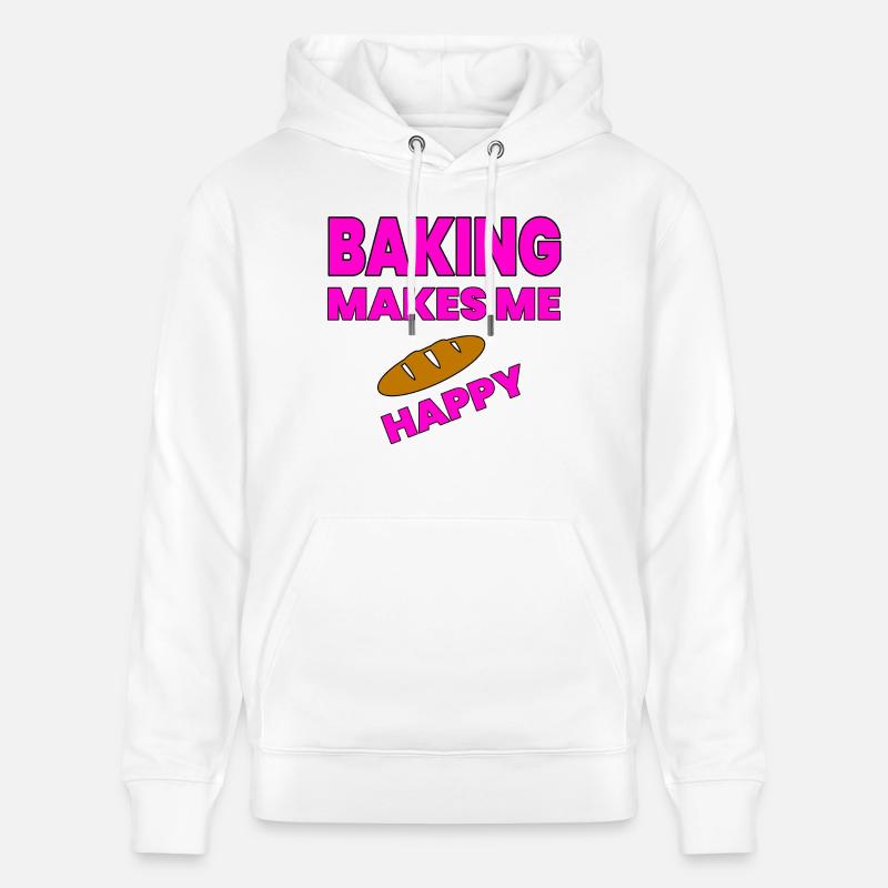 Cuire - Sweat à capuche bio CRUISER Stanley/Stella Unisexe - blanc