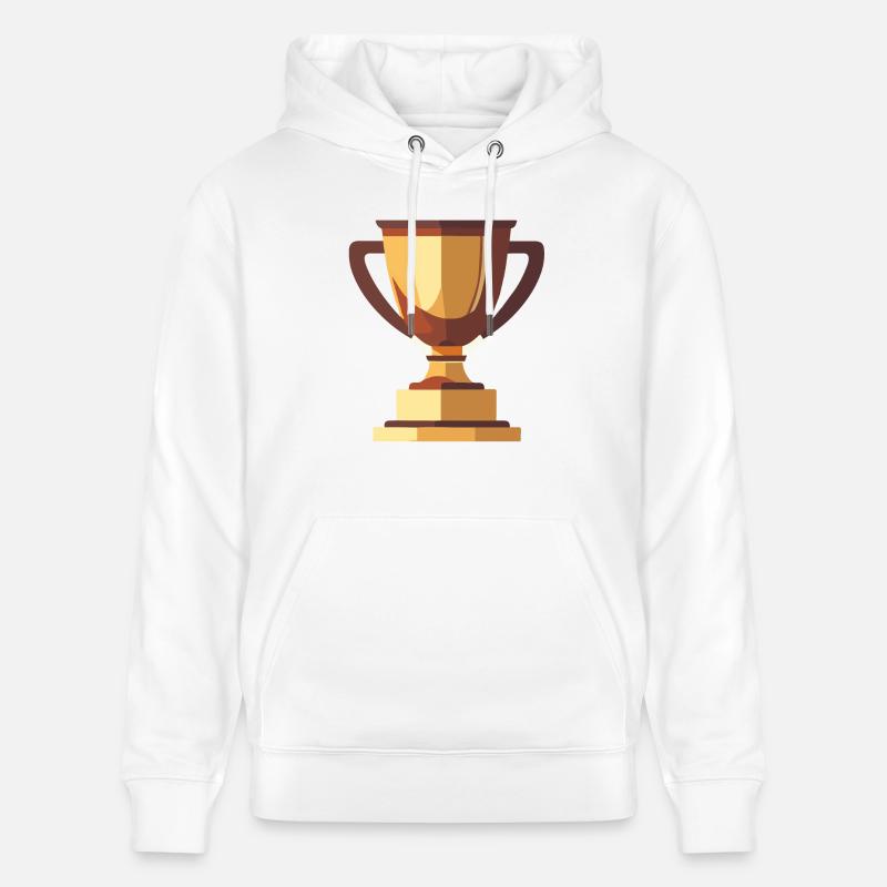 Gewinner Trophäe Gold - Stanley/Stella Unisex Bio-Hoodie CRUISER  - Weiß